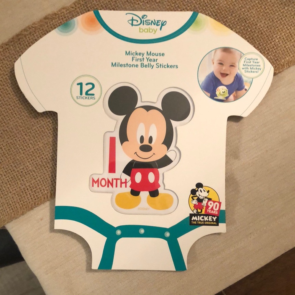 Mickey Mouse First Year Stickers